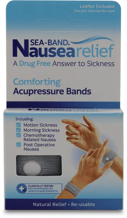 sea band one pair acupressure wrist bands