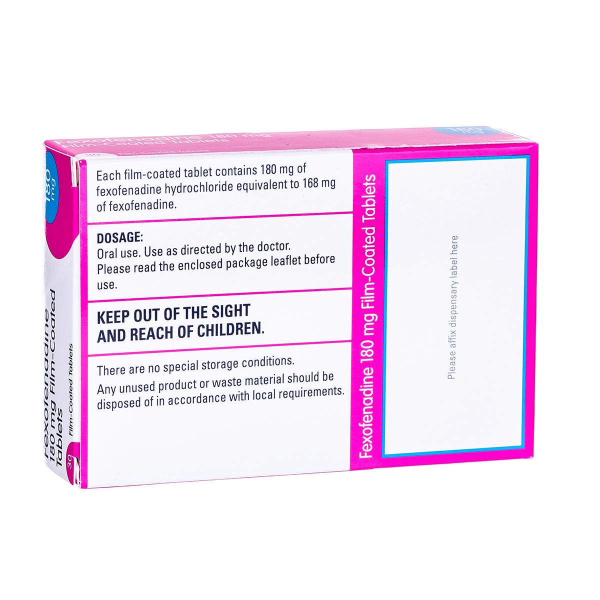 fexofenadine