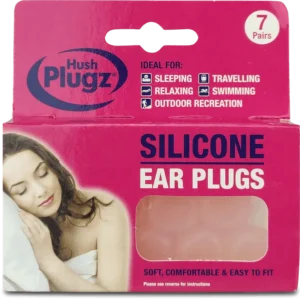 hush plugz silicone earplugs 7 pairs