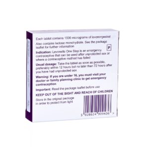 levonorgestrel (levonelle)